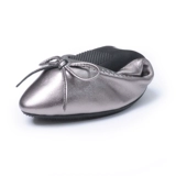 Туфли с заостренным носом для кожаной обуви с бантиком, комфортная обувь, из натуральной кожи, мягкая подошва