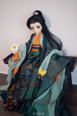 taobao agent [Sale] BJD costume -Emerald 苕 orchids four -point 4 -point baby clothing through