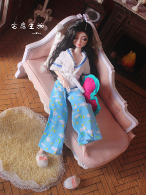 taobao agent Pijama, bathrobe, set, pillow, doll, clothing, children's clothing