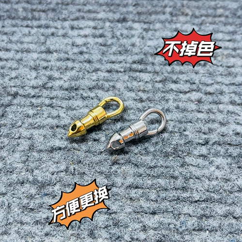 Гразовая пряжка амулета в Таиланде 360-Degree vatation Eagle Stugle Bugle Titanium Стальное золото серебро нет ожерелья для пряжки орла Орел