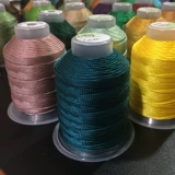 15 Высокоопределение Стоковая линия Morandi National -color Ручная ожерелье веревочного ожерелья лотосного кулон