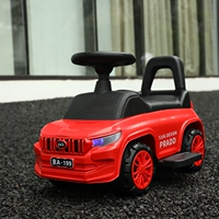 Роскошное красное такси с педалями + музыкальные огни