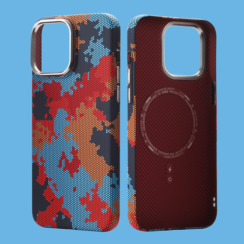MooStudio Carbon Fiber Pattern High End Premium Plus/Pro/Max – 16, 15, 14, 13, 12 iPhone Case