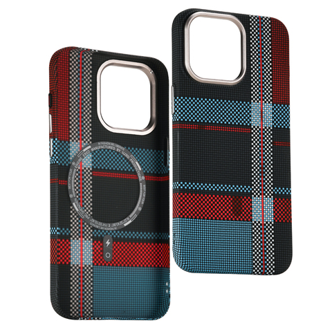MooStudio Carbon Fiber Pattern High End Premium Plus/Pro/Max – 16, 15, 14, 13, 12 iPhone Case