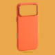 Woven Carbon Fiber Orange iPhone Case for iPhone 13 – 17