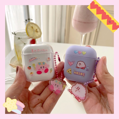 美乐蒂airpods2代保护套airpodspro3代库洛米透明情侣耳机套挂坠