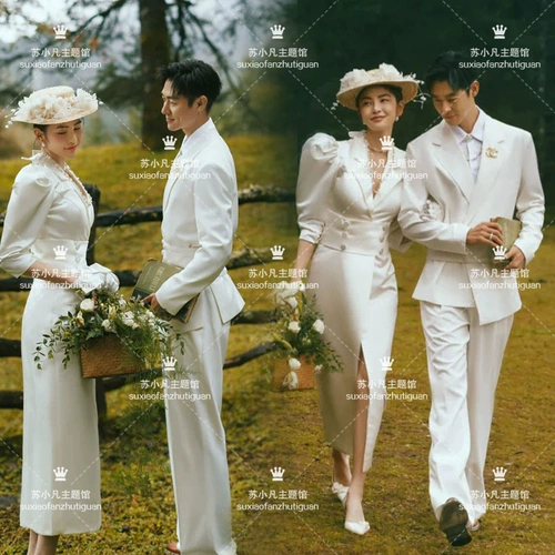 Ретро свадебное платье для влюбленных, французский стиль