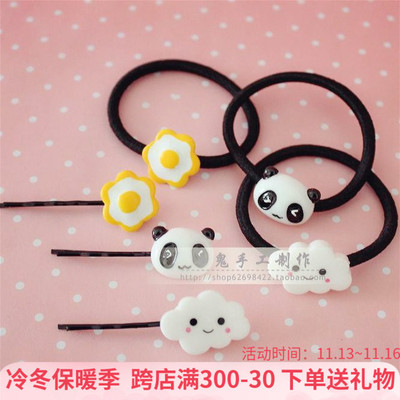 taobao agent Japanese cute hair rope, hair accessory, Korean style