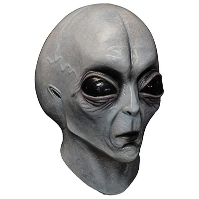 taobao agent Independent Halloween Alien Mask Latex Terry Cosplay Party Dress UFO Mask