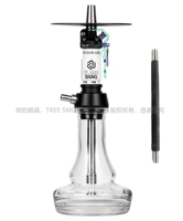 Чайная дешевая версия показана на рисунке обнаженной горшок, содержащий ручку, не содержит угольный горшок с сигаретой трубы