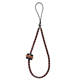 Luxury Genuine Leather Lanyard Strap Crossbody Phone Case For Girls, Cute Whimsical Coffee Breakfast Animal Illustration – Pro/Plus/Max/Air – iPhone 17, iPhone 16, iPhone 15, iPhone 14, iPhone 13, iPhone 12