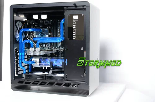 Qiaosbo umx4 шасси расколотый водный хост VR Game Whate Machine 6700/1070 Компьютер водяного охлаждения