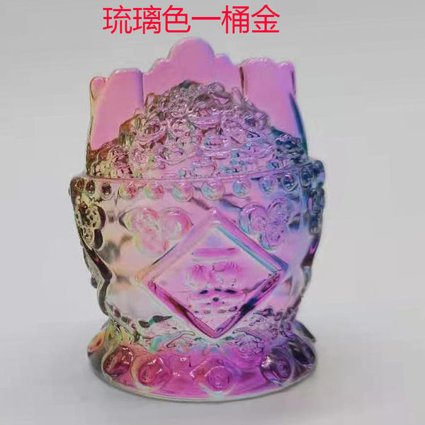 Простой домой гостиная украшение компания открытый цвет кристалл баррель золото стол декоративный Продукт предпринимательство подарок