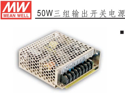 

Сетевой адаптер Meanwell taiwan ming wei +5V+12V-12V MEANWELL RT-50B