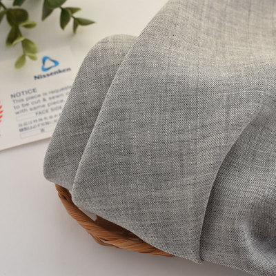 taobao agent Small dough cloth, pure cotton gray color woven dual -layer fabric soft skin, skin breathable clothes skirt, children's clothing pajamas