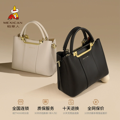 Сумка через плечо, кожаная черная барсетка, из натуральной кожи