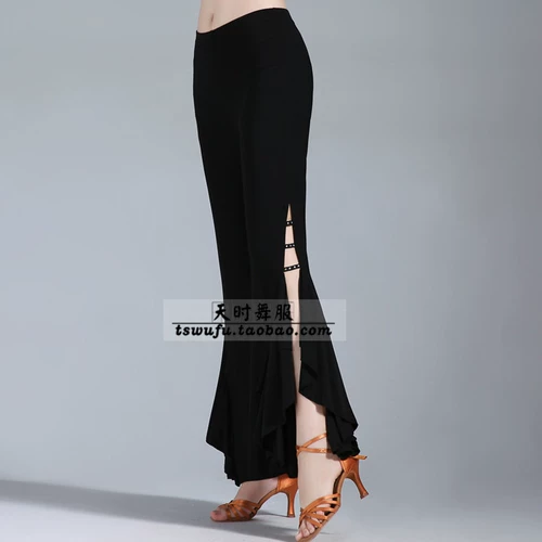 Новые латинские танцевальные брюки Трехэффективные шаги, шаг на танце