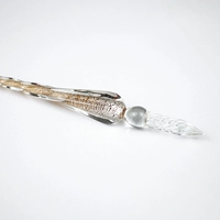 Коричневая без коробочка одиночная ручка