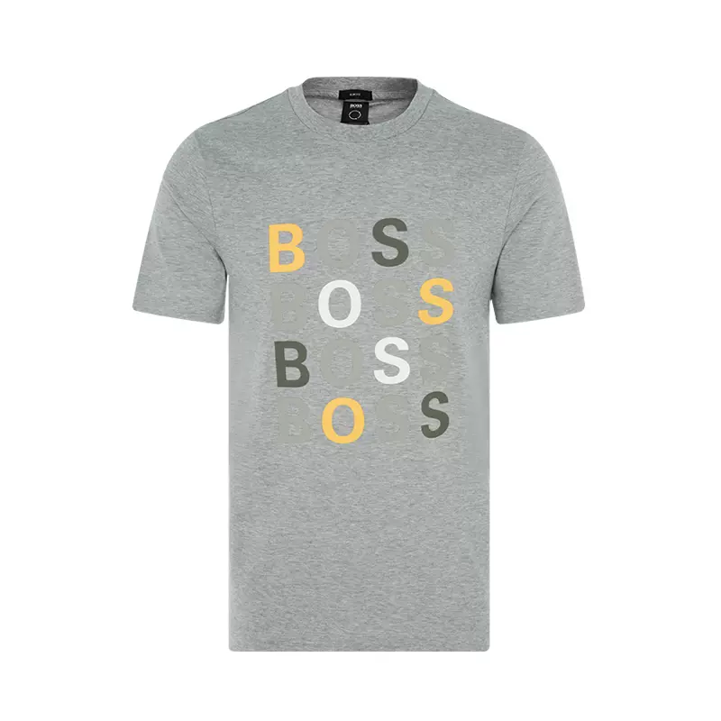 BOSS HUGO BOSS 雨果·博斯 纯棉 男式经典logo短袖T恤 50462552 双重优惠折后￥168包邮