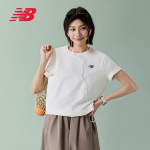 New Balance NB官方正品26新款女款潮流舒适运动短袖T恤WT61B2GQ