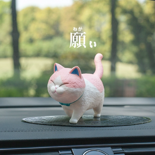 Японский транспорт, милое украшение, кот, кошки-мышки