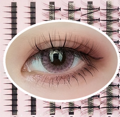 taobao agent Rabbit sauce】Fairy Mao Divided Section Sentences False eyelashes Barbie Frozen Fairy Mao