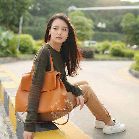 【misschen】超美的"焦糖玛奇朵"包包 单肩手提有范儿设计感