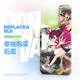 Takaken Anime Red Accents Black Illustration Metal Heatsink Phone Case for iPhone 17, 16, 15, 14, 13 and 12