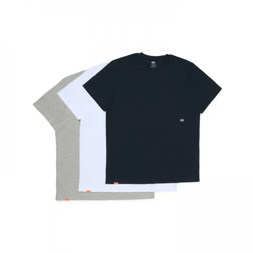 Spot Madness 3IN1 PACK Tee 3-в-ниже короткий рукав футболка Ю Вэньле 22SS