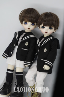 taobao agent [Little j 【] BJD6 Black Navy Uniform Supplementary Post Page