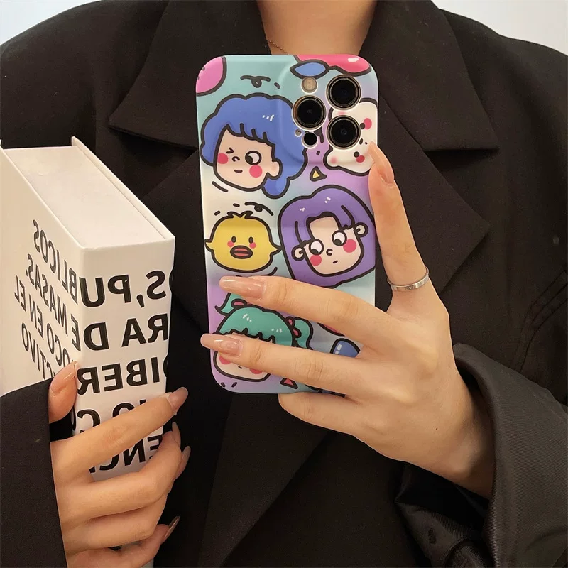 Кейс для телефона из силикона в виде мультфильма, 1413promax, iPhone, 8plus