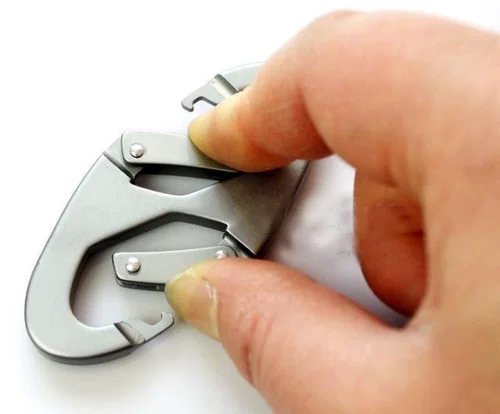 Металлическая 8 -Шрацкая пряжка 8 -Шрацкая зонтичная веревка для лазания по лазании на клавиша