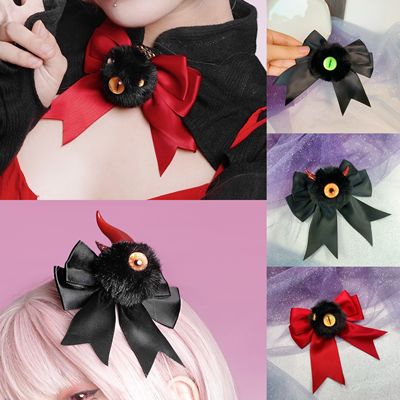 taobao agent 【Buried forest】Demon Pet Lighty Pet Bows, Bow, Dipping brooch, dual use lolita small object accessories