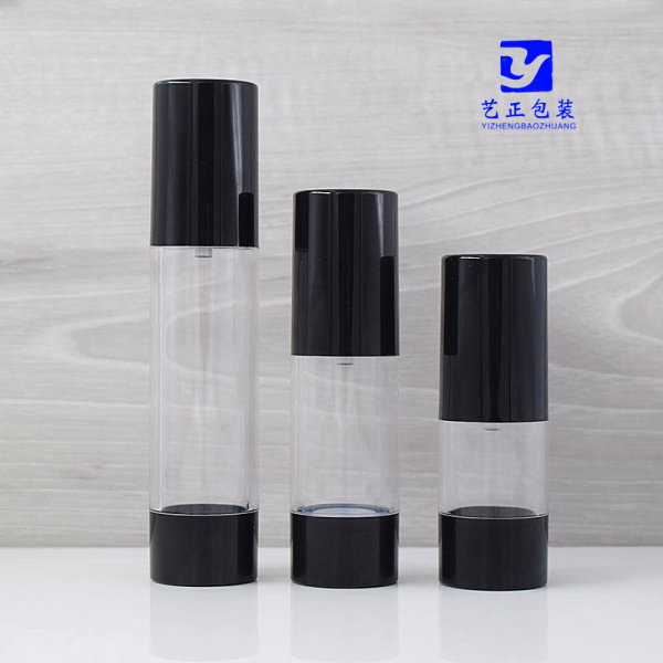 Косметическая черная бутылка, лосьон, эссенция, 15 мл, 30 мл, 50 мл