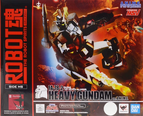 Bandai Robot Soul Anime MSV FA-78-2 тяжелая вооруженная инсталляция Gundam