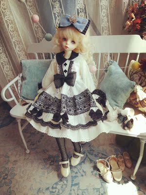 taobao agent 【Tomato yoyo】Alice Dream Tour Wonderland Set BJDSDIMDAMYUU346 Study skirt baby clothes