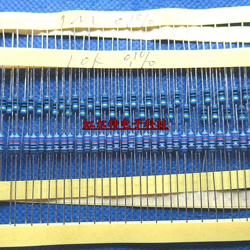 1/4 Вт металлическая мембрана Сопротивление 1 евро 10 100 1000 евро 1K 10K 100K 1M 0,1%тысяч