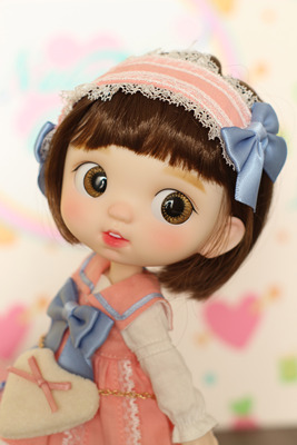 taobao agent [Naughty Cutey] NTCT-1 face 1 makeup limited pink memory 8 points BJD hand-made doll
