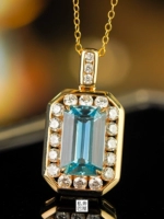 № 148 2.4CT Яркий и богатый морской сапфир