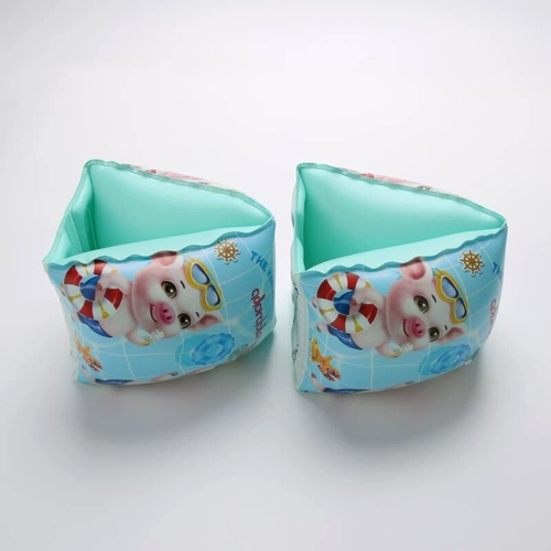 Надувная подушка безопасности для плавания, плавательный круг, плавательные нарукавники, снаряжение, увеличенная толщина, две воздушные камеры