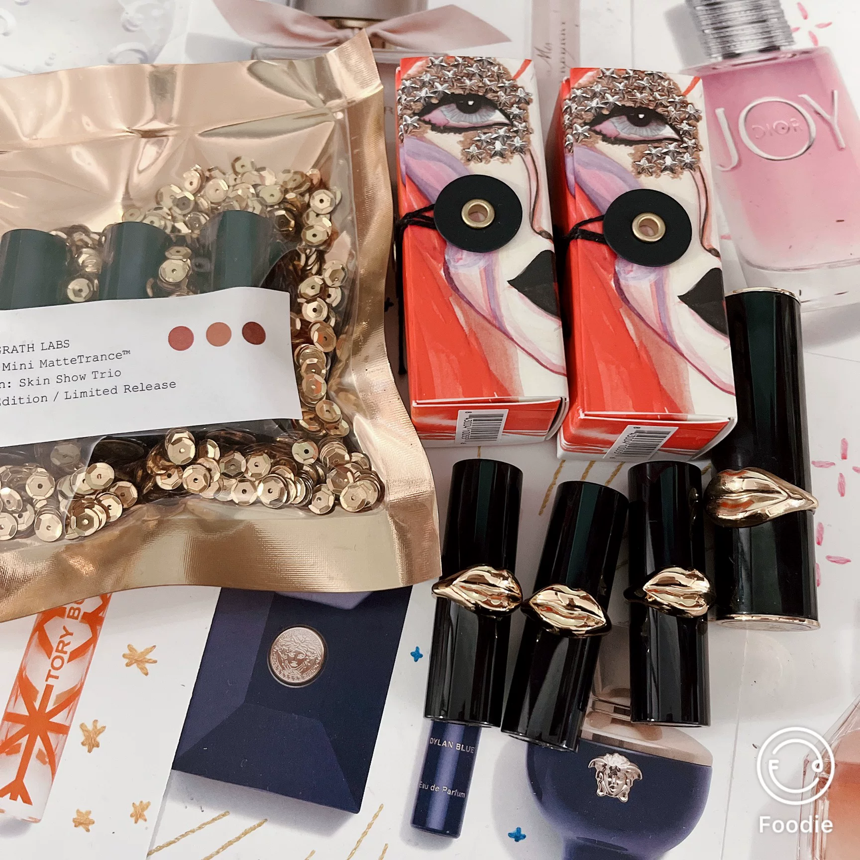 Специальное предложение PAT MCGRATH LABS FLSH3 OMI 1995 Помада Помада Clean Red Brown Мини-набор
