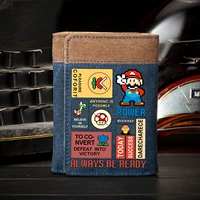Mario Pixel Blue