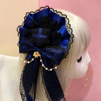 taobao agent Japanese new lolita small cucklet Gothic dark hair clip Lo mother soft sister daily versatile head jewelry free shipping