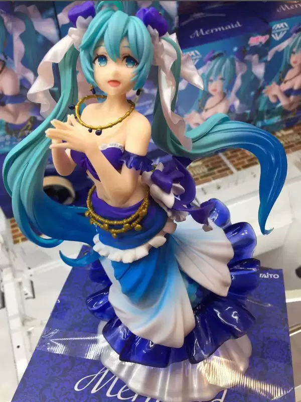 Натуральная наклейка TAITO Jingpin Hatsune Miku Русалочка MIKU Принцесса Мику