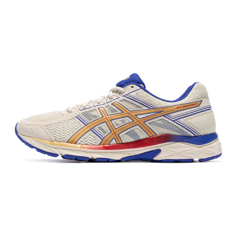 asics亚瑟士gelcontend4男运动鞋透气缓震跑步鞋舒适小白鞋