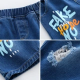 Детская джинсовая юбка, тонкие шорты для мальчиков, летняя одежда, штаны, в корейском стиле