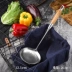 304 thép không gỉ thìa nhà bếp nấu ăn xẻng sắt đặt bếp dày dày súp súp xử lý mở rộng - Phòng bếp