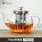 ban tra dien thong minh Ấm trà thủy tinh borosilicate cao cho hộ gia đình dày chịu nhiệt độ cao trà tách nước ấm trà 2024 máy pha trà mới bếp điện bàn trà 