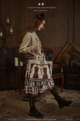 taobao agent [Dream and Treasure Spot] National Brand Lolita Mou Royal Chocolate Chocolate Cannon Bag