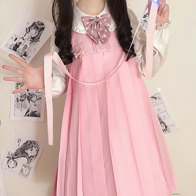 taobao agent [Dream and Treasure Specials Clear Clearance Spot] National Brand JK Uniform Cat Roll Academy Embroidery College Vest Skirt